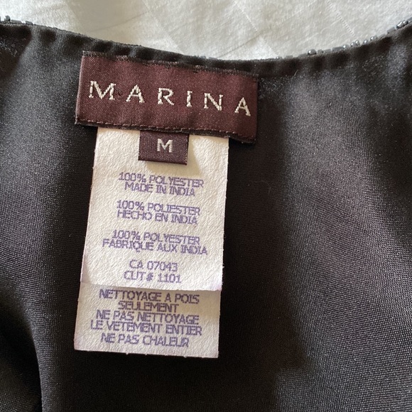 Black camisole for evening wear. - Picture 4 of 4